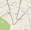 Карта как доехать до вокзала Термини в Риме и обратно